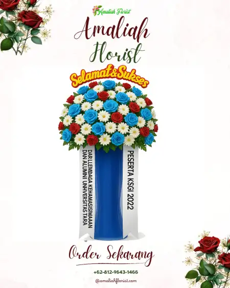 Standing Flowers Kawasan Perkantoran Pasteur Bandung
